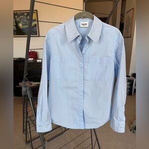 Claudie Pierlot Sky Blue Button Down Shirt